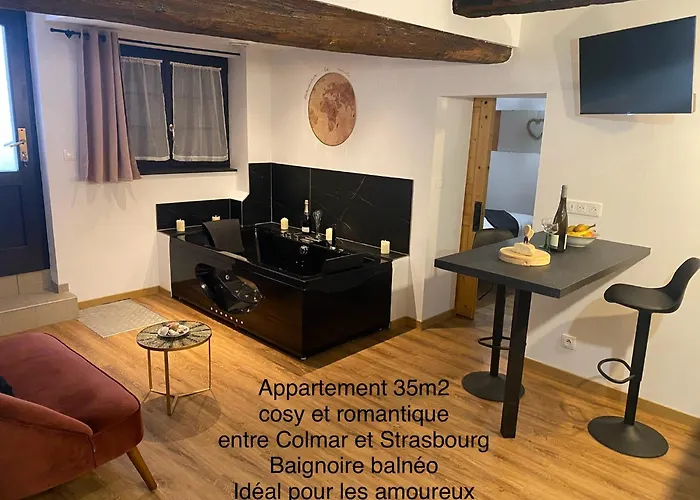 Au Refuge Des Amoureux Avec Baignoire Balneo 2 Personnes